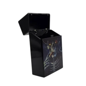 Smoking Skull Cigarette Case